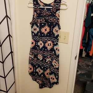 Womens Tribal Print Dress